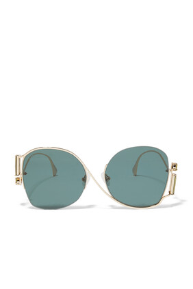 Sapphire Asymmetric Sunglasses
